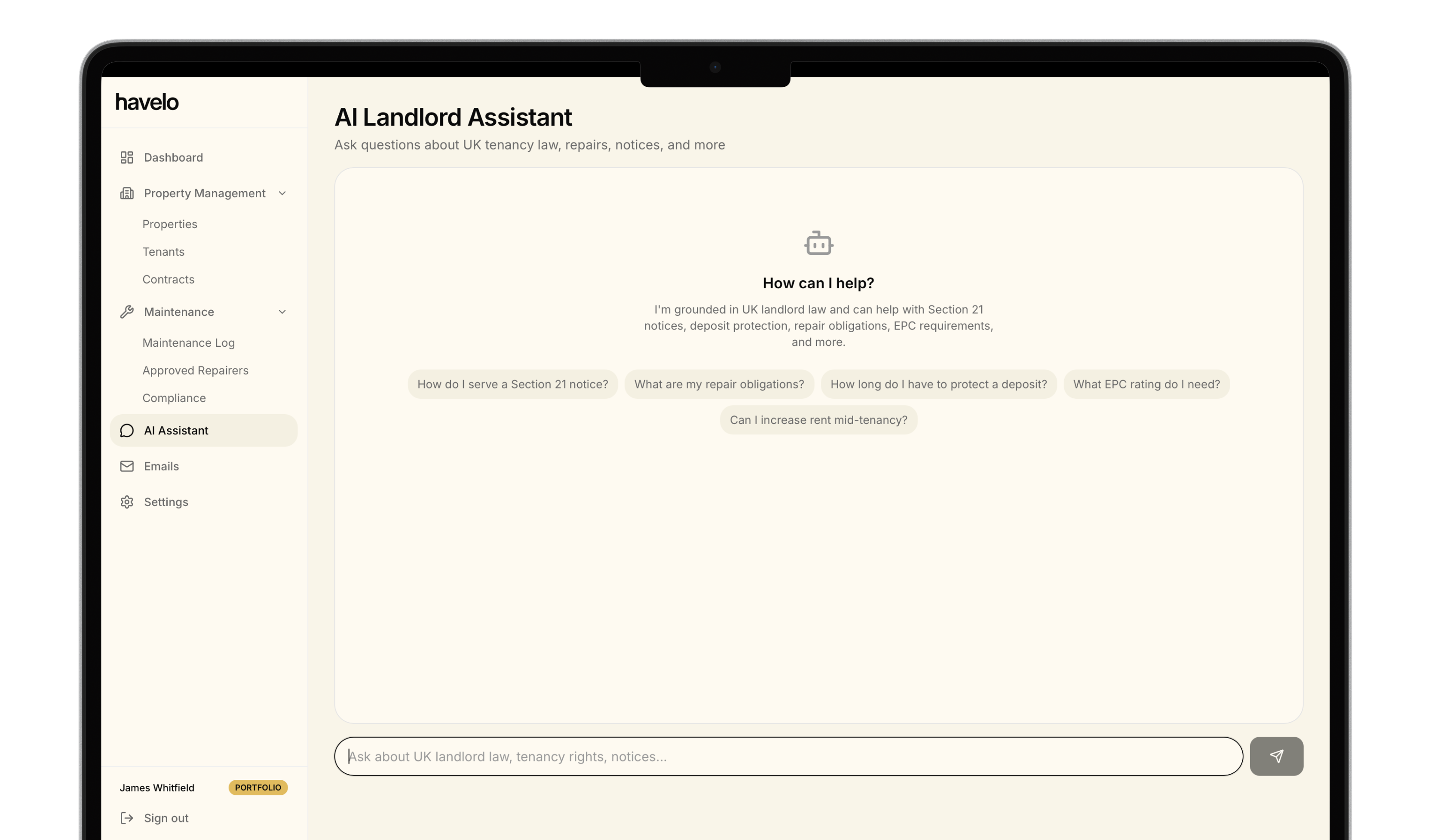 AI Landlord Assistant